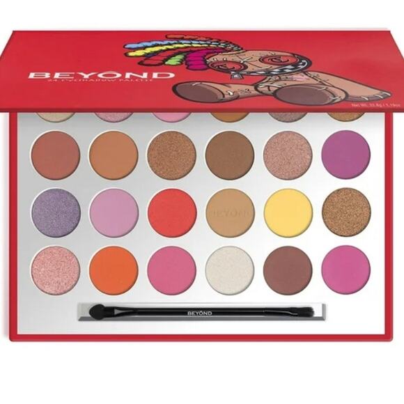 BEYOND Eyeshadow Palette - Red - Picture 1 of 4